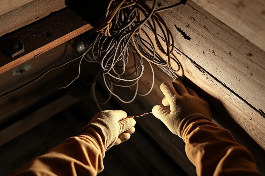 Knob & Tube Removal and Rewiring — knob & tube removal work in Franklin, NH by Copp Electric